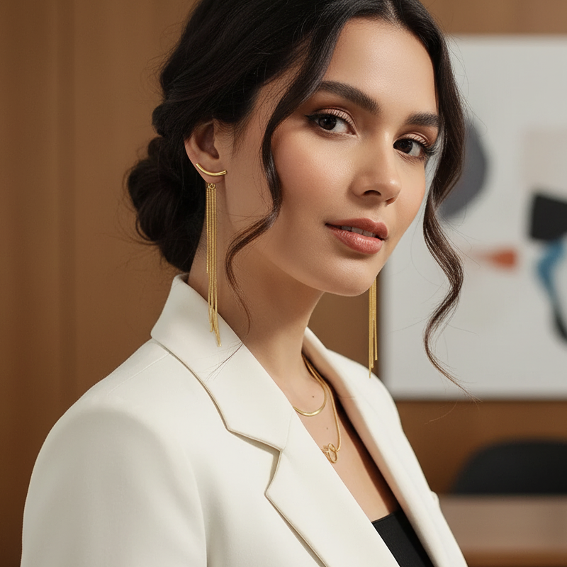 Luna Radiante En Un Baile