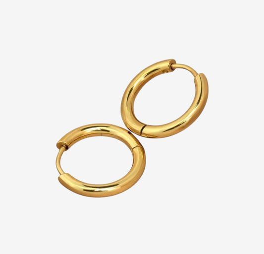 Mini Aros Atemporal 8mm Dorados