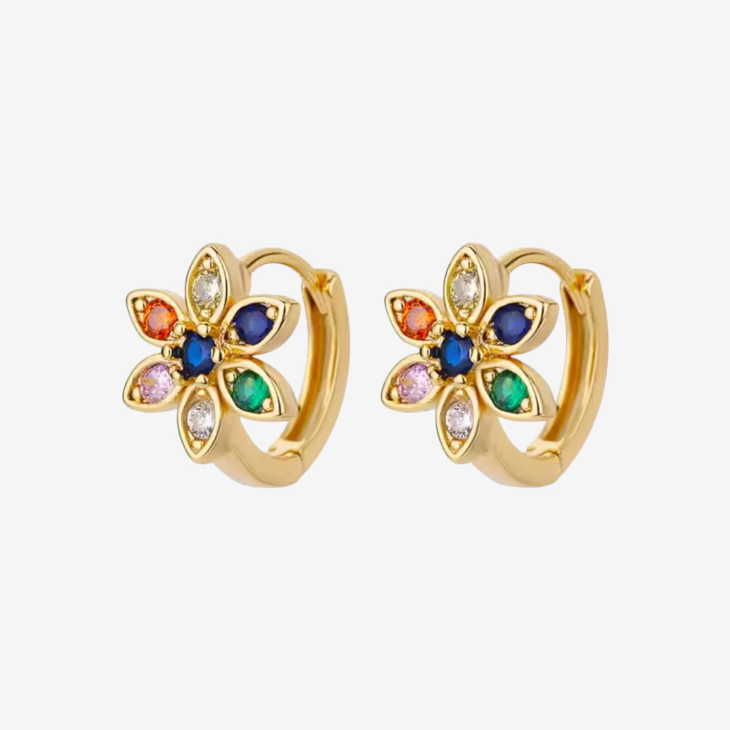 Florecita Arcoíris Dorada