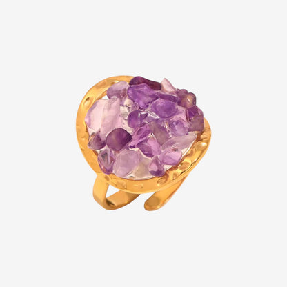 Piedrita Protección Morada